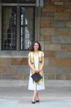 person graduating